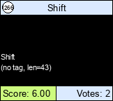 Shift