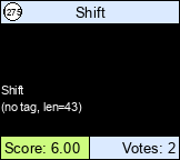 Shift