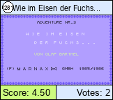 Wie im Eisen der Fuchs...