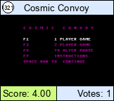 Cosmic Convoy