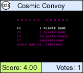 Cosmic Convoy