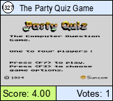The Party Quiz Game