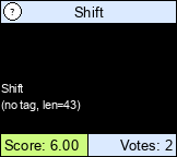 Shift