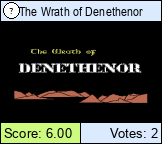 The Wrath of Denethenor