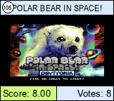 POLAR BEAR IN SPACE!