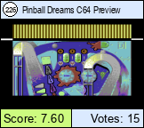 Pinball Dreams C64 Preview
