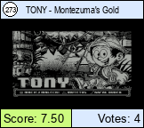 TONY - Montezuma's Gold