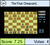 The Final Chesscard (Schachspiel)