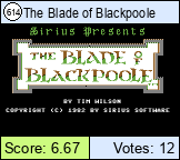 The Blade of Blackpoole