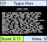 Tygus Horx