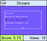 Dictator